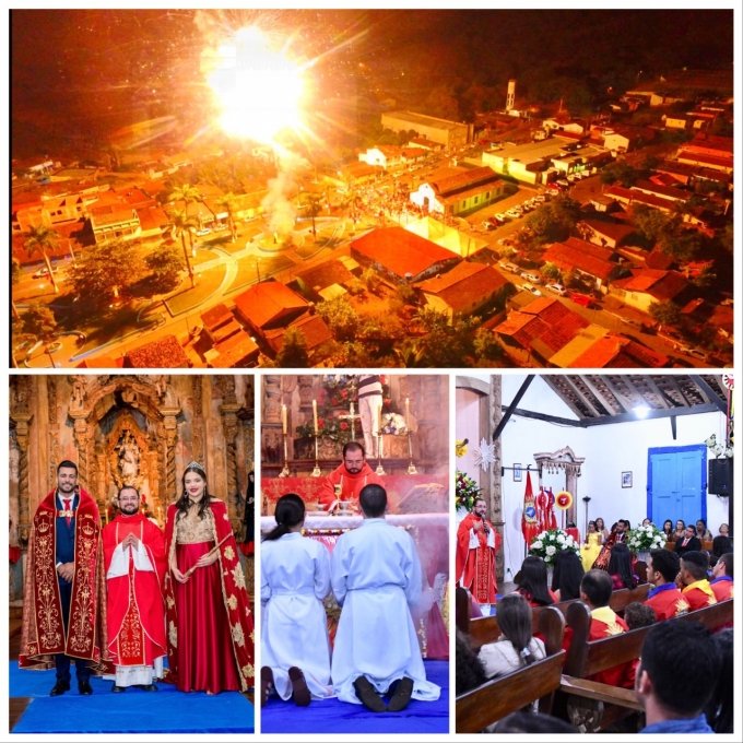 Festa do Divino de Pilar de GoiÃ¡s Ã© encerrada em grande estilo