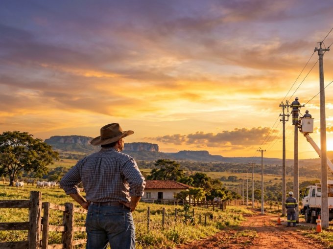 JUSTIÇA DETERMINA QUE EQUATORIAL LEVE ENERGIA ELÉTRICA A FAZENDA EM CAMPOS VERDES APÓS MAIS DE DOIS ANOS DE ESPERA