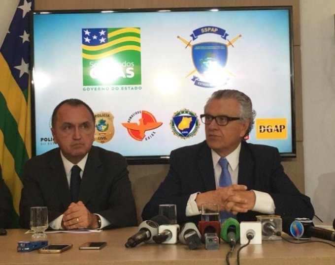 Dados da seguranÃ§a pÃºblica apresentam queda em 8 tipos de crime em GoiÃ¡s