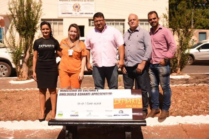 Projeto Expoarte da vida a mais uma praÃ§a crixaense