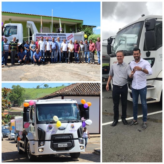 Mais um caminhÃ£o para atender a comunidade rural de Pilar de GoiÃ¡s