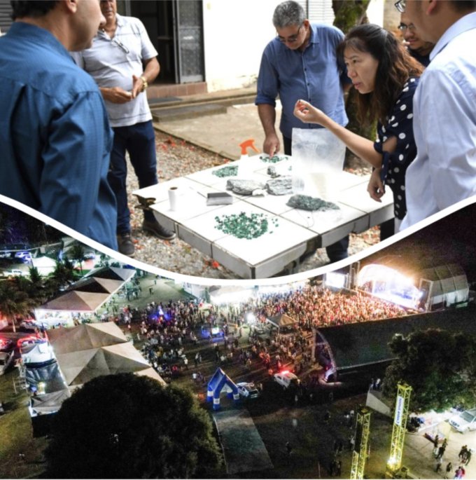 8ª Feira das Esmeraldas: Minas de Campos Verdes atraem cada vez mais olhares internacionais