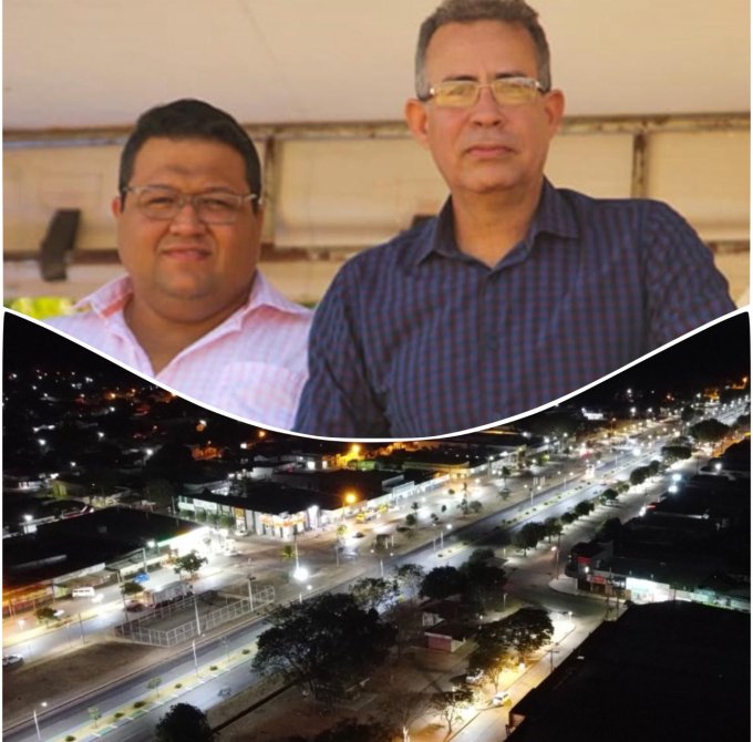 REFEITO PLÍNIO PAIVA E VICE JÚNIOR OLIVEIRA DEIXAM DÍVIDA DE R$ 5 MILHÕES COM ILUMINAÇÃO DE LED EM CRIXÁS