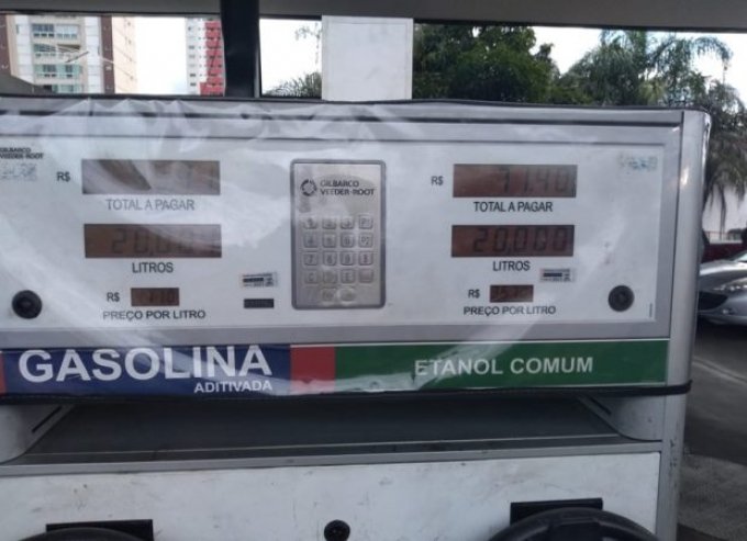Nove postos de GoiÃ¡s sÃ£o flagrados com combustÃ­vel adulterado, aponta fiscalizaÃ§Ã£o