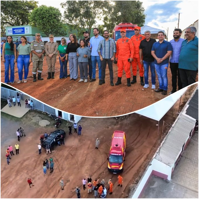 Crixás dá um passo histórico com o lançamento da Base Avançada do Corpo de Bombeiros