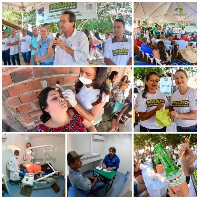 Em Campos Verdes, â€œProjeto Prefeitura Perto de VocÃªâ€ Ã© sucesso mais uma vez