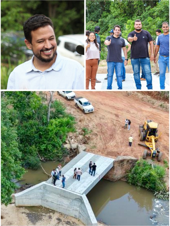 PONTE SOBRE O RIO BONITO É FINALIZADA E FORTALECE A MOBILIDADE ENTRE CRIXÁS E UIRAPURU