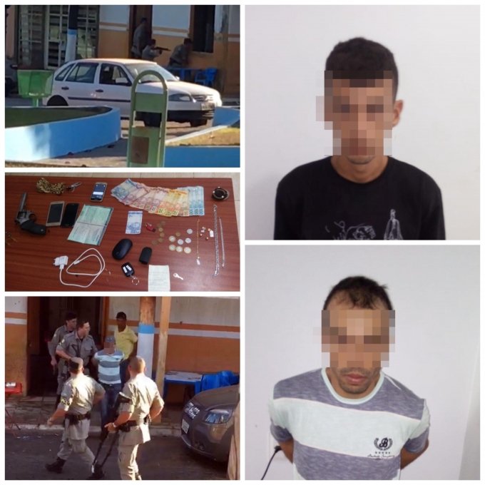 RefÃ©ns, tensÃ£o e roubo. PrisÃ£o de assaltantes agita Pilar de GoiÃ¡s