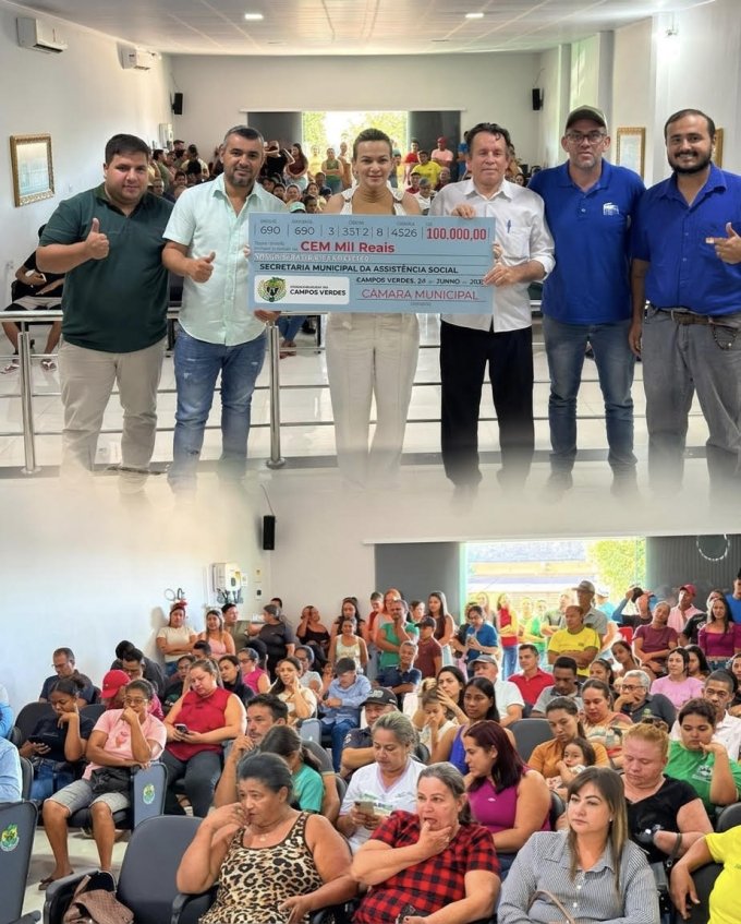 PREFEITURA E CÂMARA MUNICIPAL LANÇAM PROGRAMA MINHA PRIMEIRA CNH EM CAMPOS VERDES