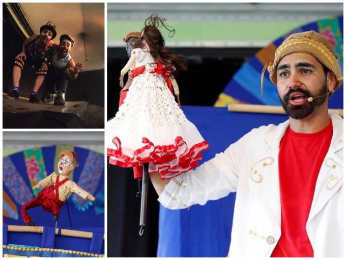 Texto Projeto leva teatro, cinema e oficinas de reciclagem a CrixÃ¡s