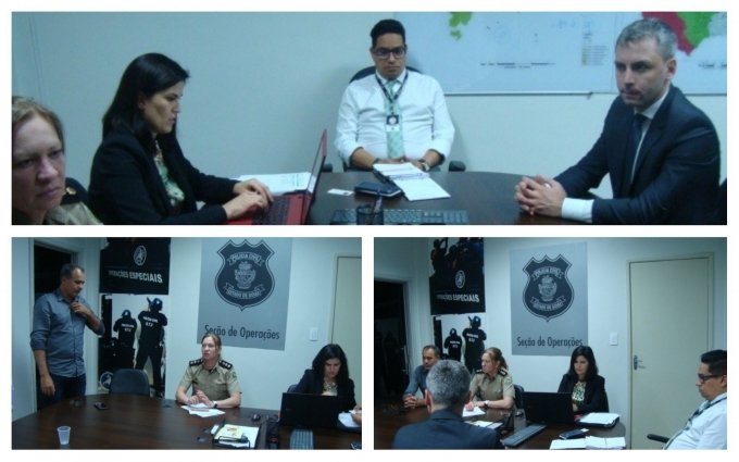 Em reuniÃ£o na SSP, promotor cobra melhorias no policiamento em Uirapuru