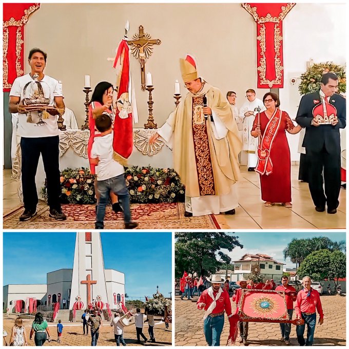 7° Encontro das Coroas do Divino Espírito Santo movimenta Crixás
