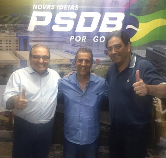 Em CrixÃ¡s, PSDB anuncia Rener como prÃ©-candidato a prefeito