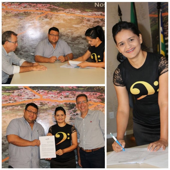 Prefeitura de CrixÃ¡s renova contrato com a Escola de MÃºsica Talentos de Ouro