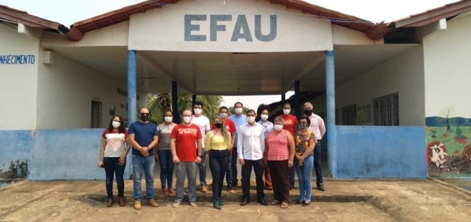 Campus Ceres busca parcerias com Escola AgrÃ­cola de Uirapuru