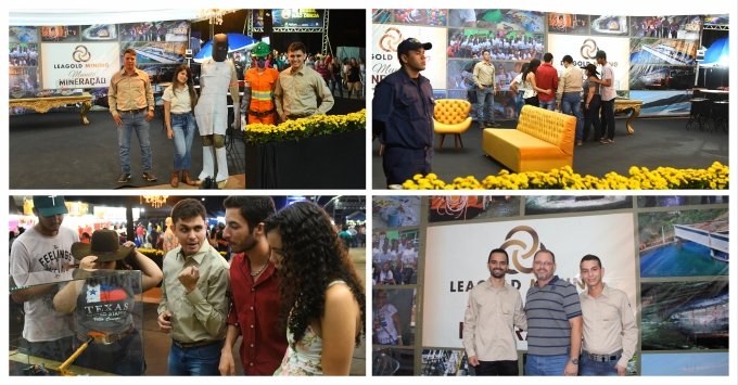 Leagold Mining presente na festa de aniversÃ¡rio de Pilar de GoiÃ¡s