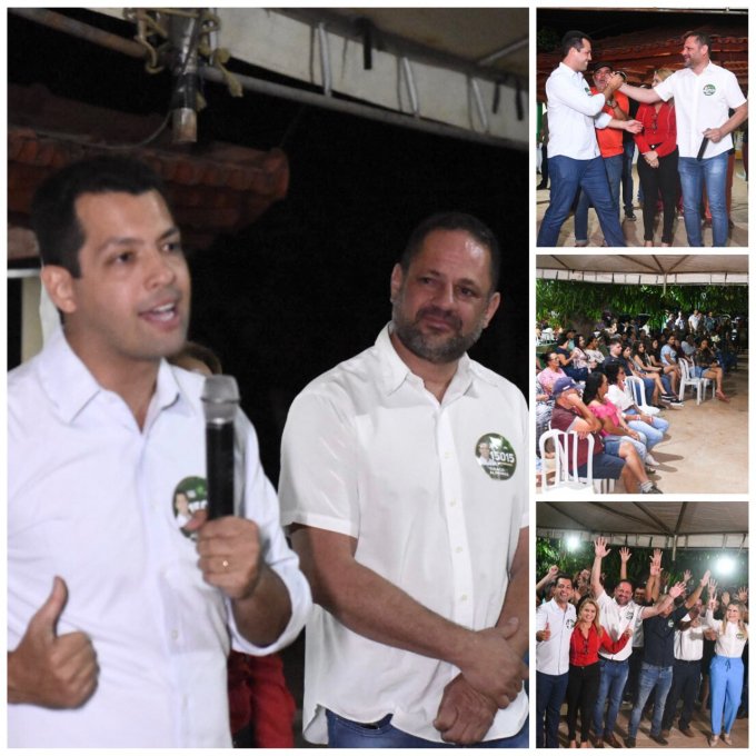 Thiago Albernaz recebe apoio em reunião política na cidade de Santa Terezinha