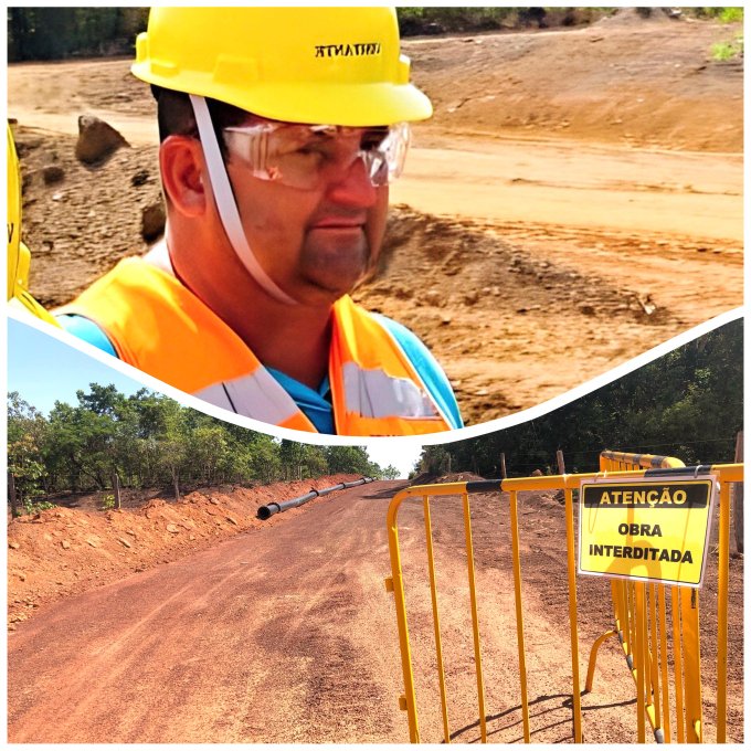 Ação do Vereador Tatá e Fiscalização da SEMAD Resulta na Paralisação Imediata de Obra da Mineração Maracá