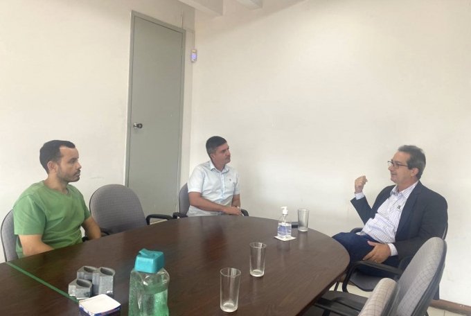 Em reunião com ANM, Haroldo Naves cobra posição da ENSA em relação bombeamento da água no “Trecho Novo”
