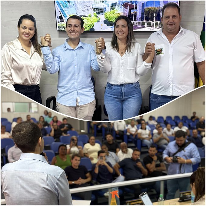 GUSTAVO PAULO É ELEITO PRESIDENTE DA CÂMARA DE ALTO HORIZONTE PARA 2026