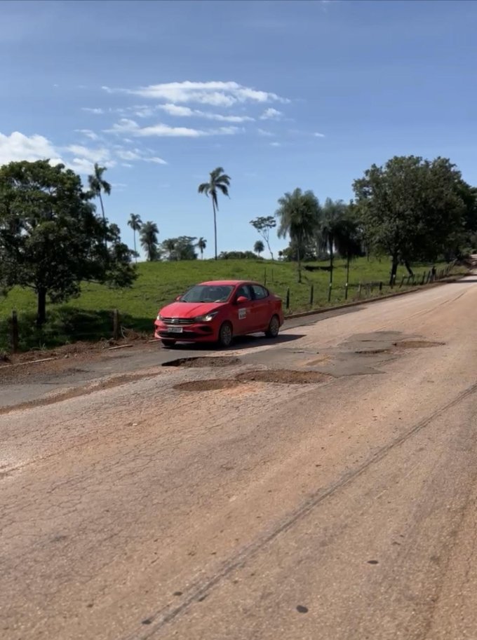 Moradores de Alto Horizonte pedem providências para condições críticas na rodovia GO-556