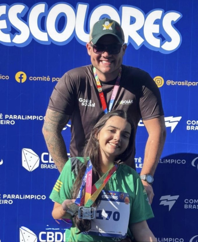 ATLETA CRIXAENSE BRILHA NAS PARALIMPIADAS ESCOLARES E CONQUISTA O TITULO NACIONAL