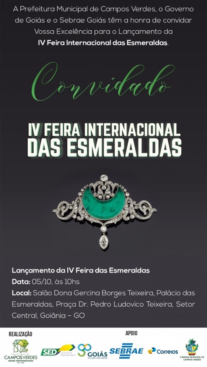 FEIRA DAS ESMERALDAS: DESFILE DE MODA DEMONSTRARÃ UTILIZAÃ‡ÃƒO DE RESÃDUOS MINERAIS EM PEÃ‡AS DE VESTUÃRIO