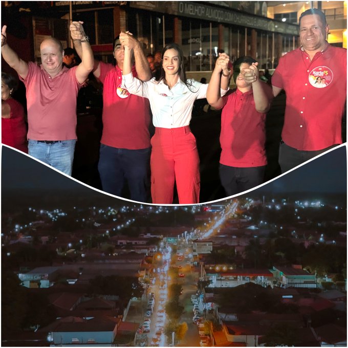 Karla e PH Lideram a Maior Carreata da História de Santa Terezinha