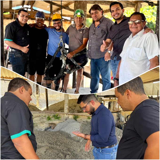 CAMPOS VERDES PODE TER FÁBRICA DE PAVERS FEITA COM REJEITO DA MINERAÇÃO DE ESMERALDAS