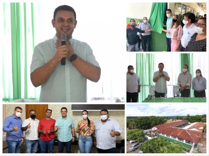 Deputado Cairo Salim visita cidades do Vale do Rio CrixÃ¡s
