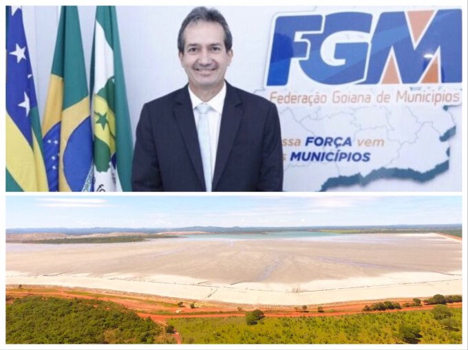 Prefeito de Campos Verdes, Haroldo Naves comemora decisão da Justiça contra mineradora