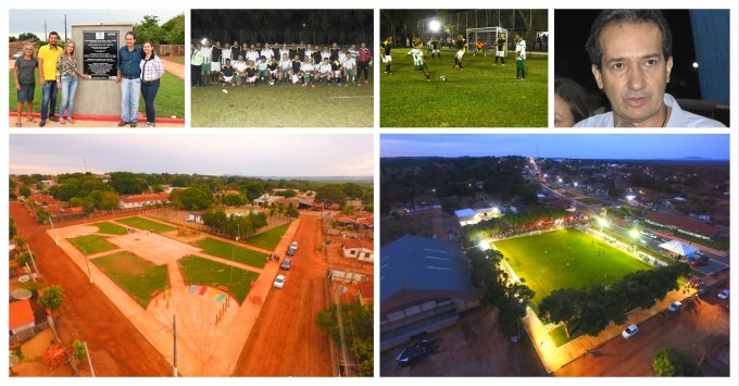 Prefeito Haroldo Naves inaugura mais duas obras e entrega outros benefÃ­cios em Campos Verdes
