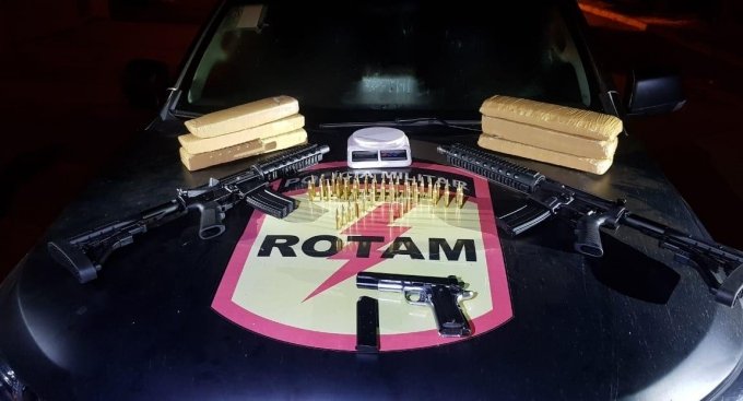ForÃ§as policiais apreendem 10 mil kg de drogas em trÃªs meses