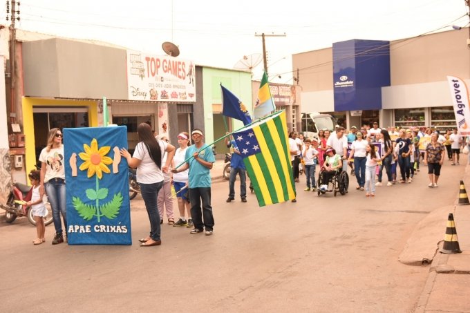 APAE de CrixÃ¡s celebra Semana Nacional com DeficiÃªncia Intelectual e MÃºltipla