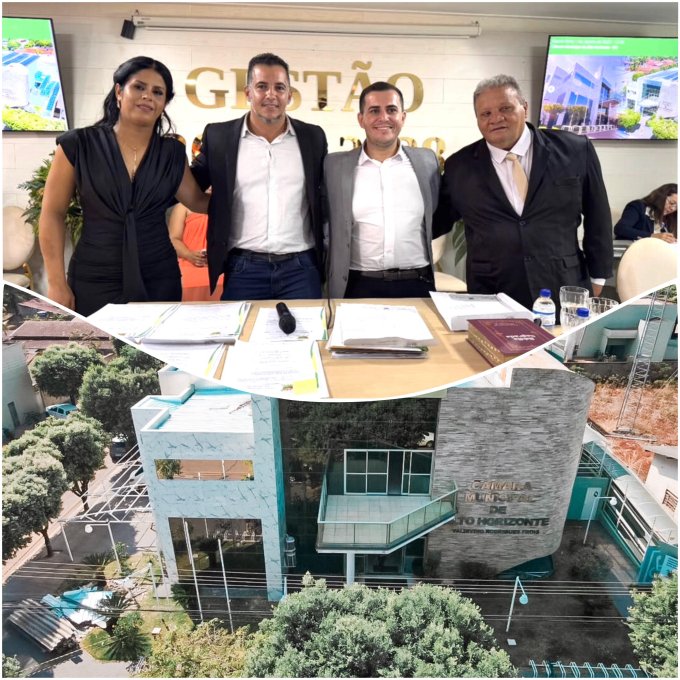 Atailton de Souza surpreende e é eleito presidente da Câmara de Alto Horizonte para 2025
