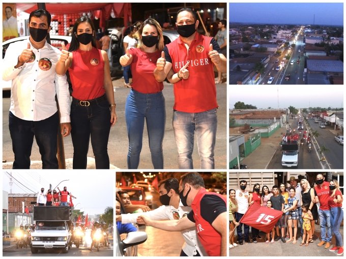 EleiÃ§Ãµes 2020: Mega carreata marca o lanÃ§amento oficial da campanha de Sillas Humberto, em Santa Terezinha