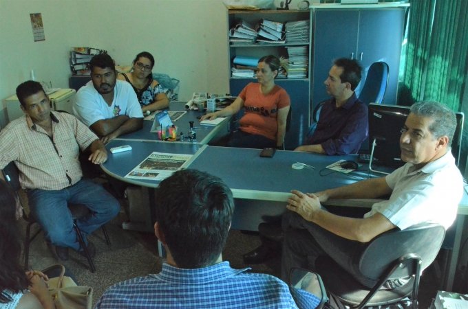Prefeito Haroldo Naves recebe SEBRAE e o prefeito de Uirapuru para discutir o fortalecimento da cadeia produtiva da mandioca na RegiÃ£o