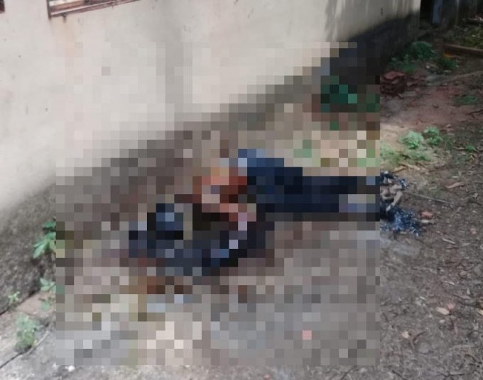Corpo parcialmente carbonizado Ã© encontrado em Campos Verdes