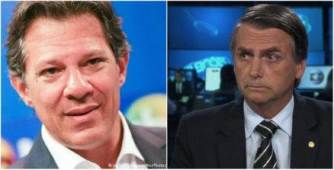 Haddad cresce e vence Bolsonaro no segundo turno, diz Ibope