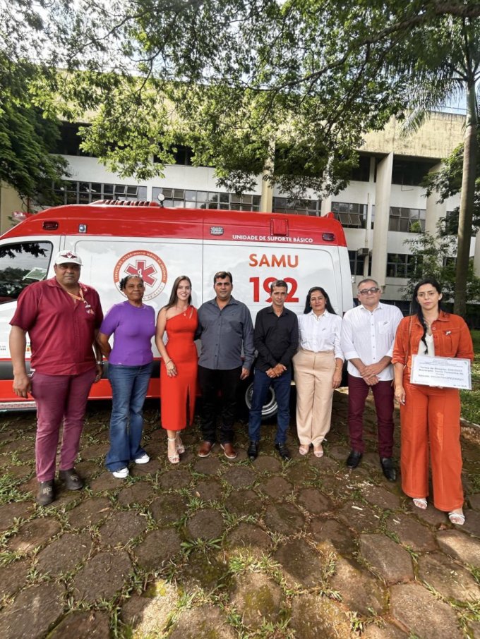 Santa Terezinha Recebe Ambulância do SAMU e Estabelece Base de Atendimento 24 Horas